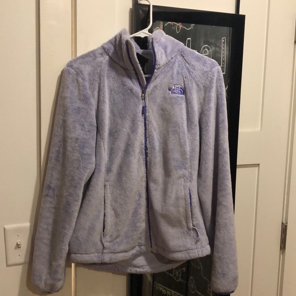 NorthFace purple fleece jacket - Picture 3 of 4